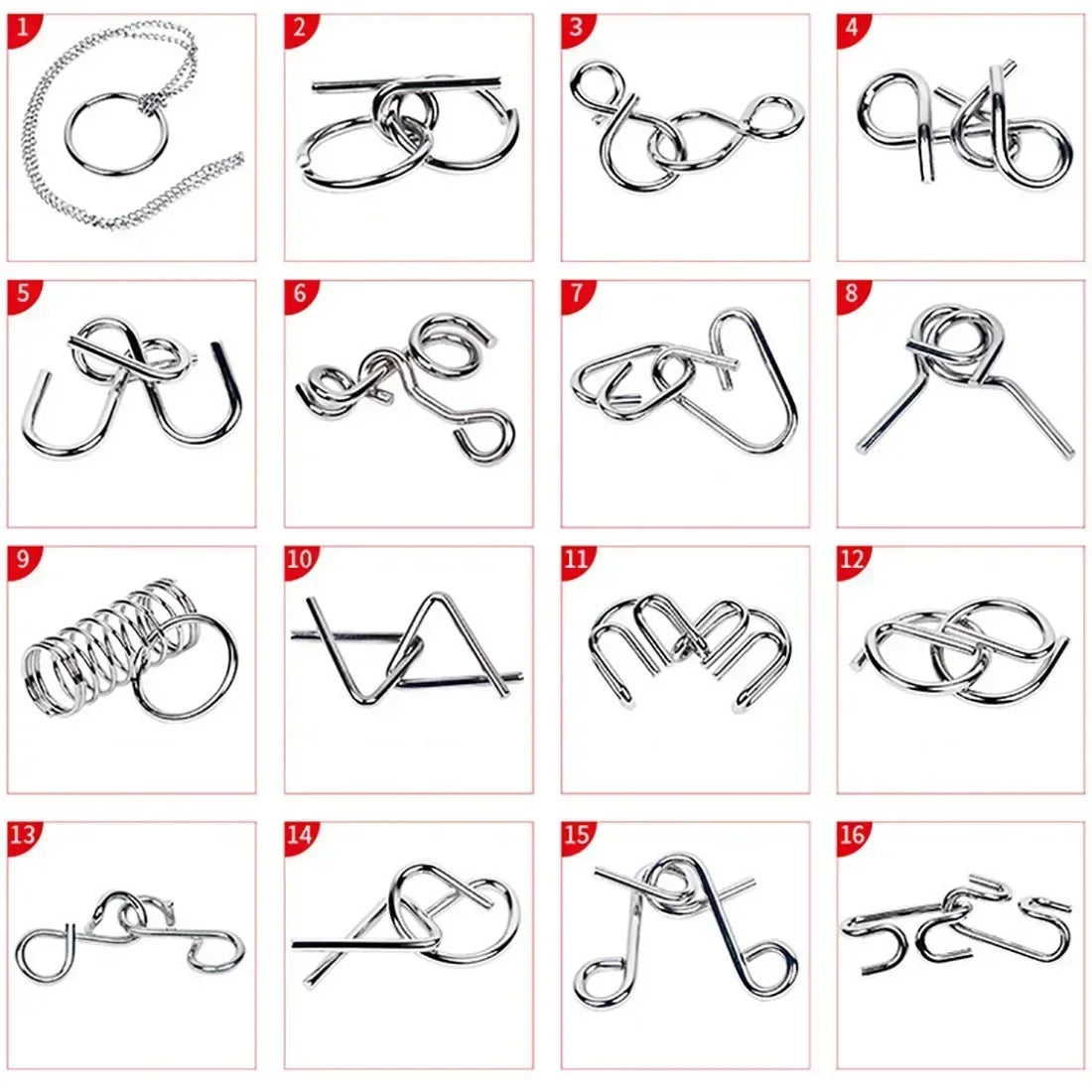 Fun Metal Ring Puzzle