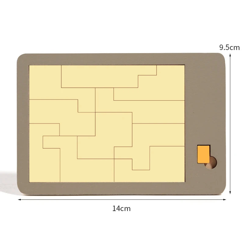 Wooden Geometric Puzzles Challenge