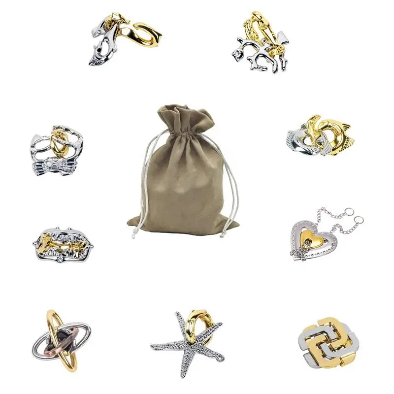 Metal Puzzle Bundle-Brain Teasers