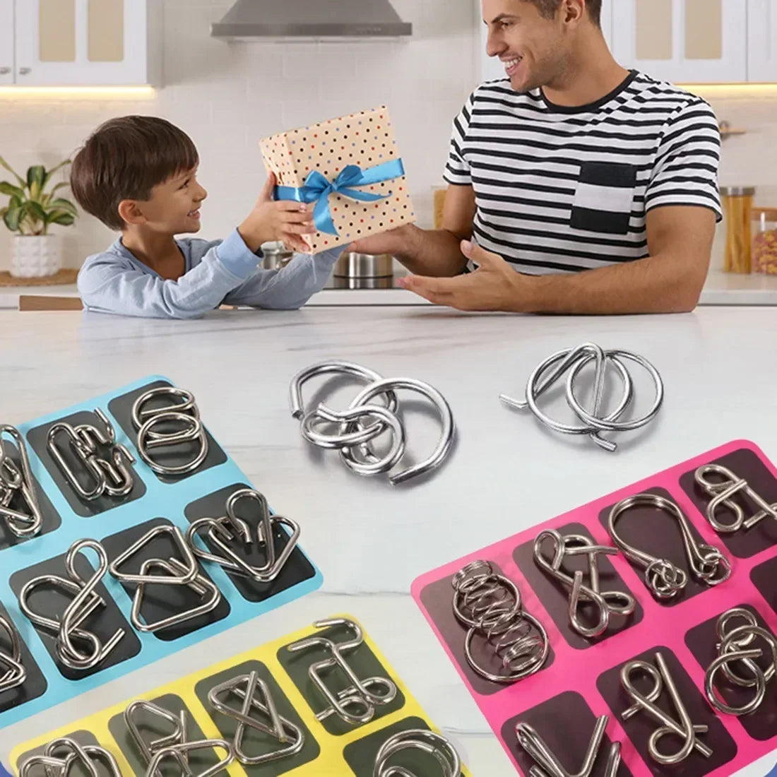 Fun Metal Ring Puzzle