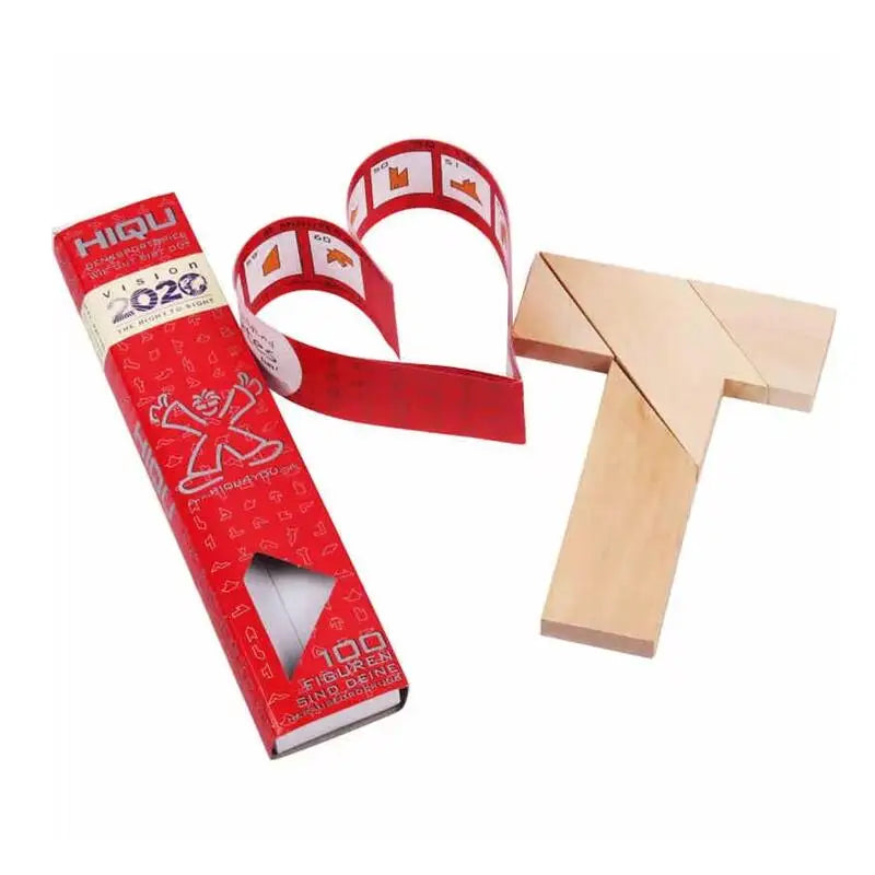 Classic Wooden T Puzzle