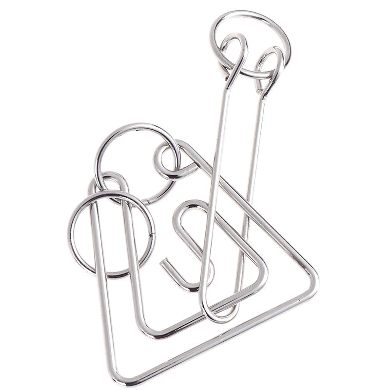 Brain Teasers Metal Wire Iq Puzzles