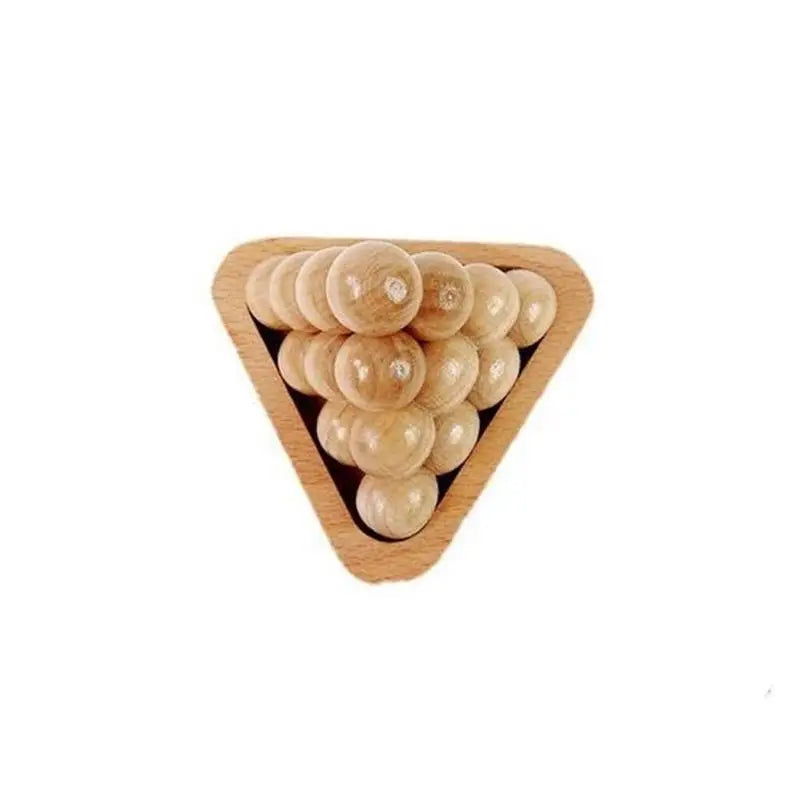 Intelligence Pyramid-shaped Wooden