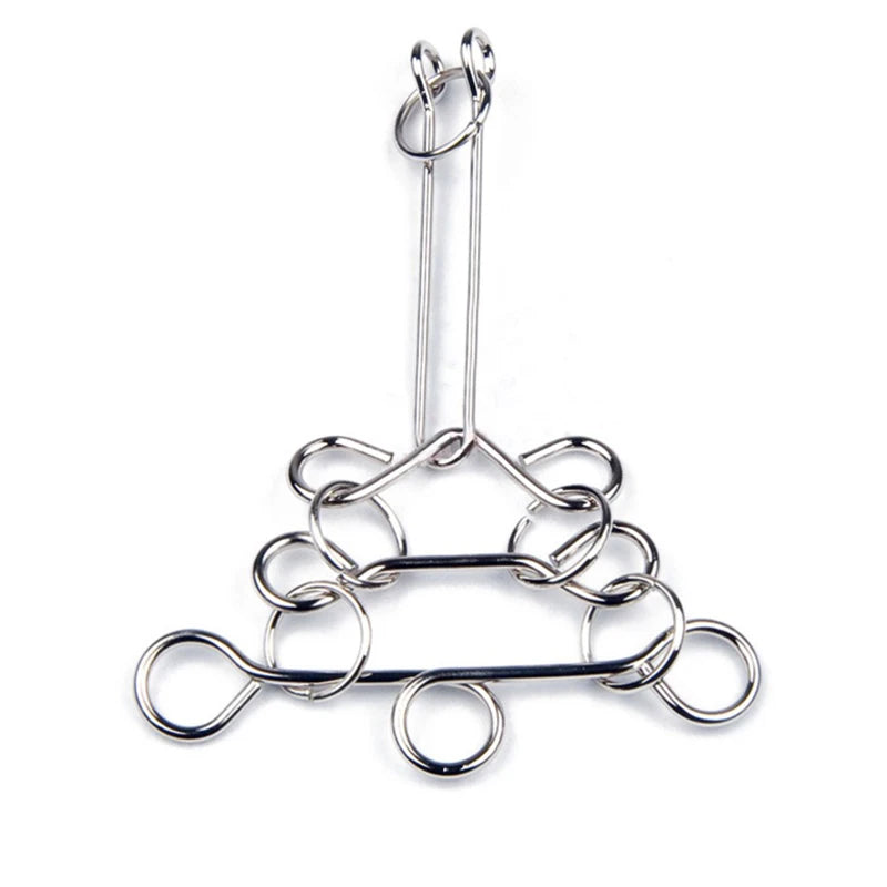 Brain Teasers Metal Wire Iq Puzzles