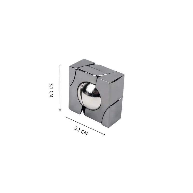 Classic Metal Brain Teaser