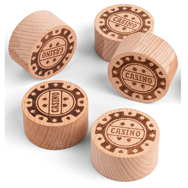 Six Chips 3d Wooden Puzzle Box